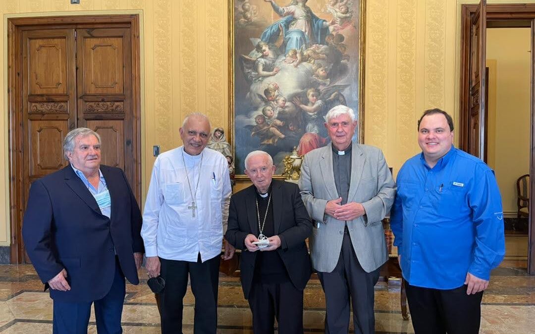 Nos visita en Valencia el Exmo. Rvmo. Cardenal D. Baltazar Enrique Porras Arzobispo de Venezuela
