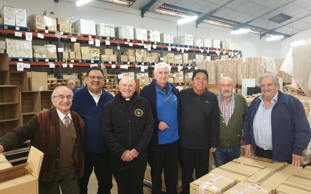 Nos visita el delegado de Misiones D. Arturo Javier García con una delegación de sacerdotes de Tegucigalpa, Honduras