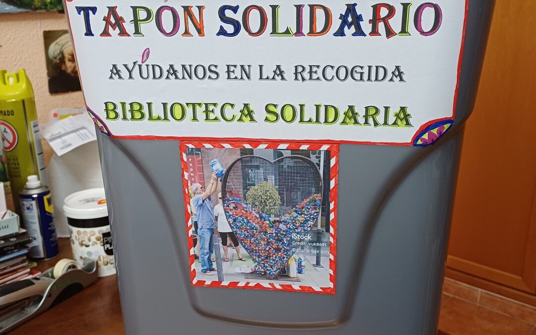 Recogida de tapones solidarios
